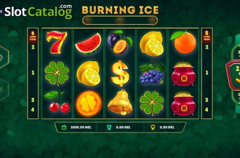 Скрин2. Burning Ice (Smartsoft Gaming) слот