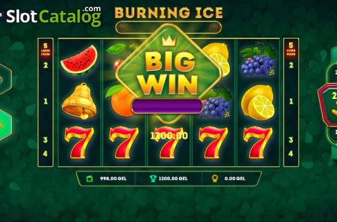 Скрин3. Burning Ice (Smartsoft Gaming) слот