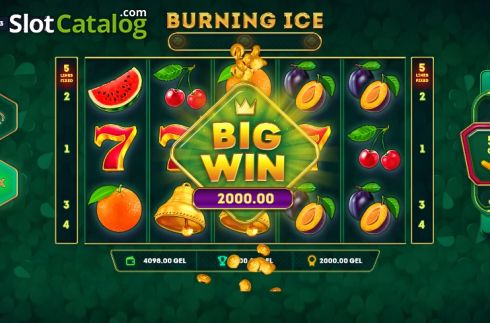 Скрин5. Burning Ice (Smartsoft Gaming) слот