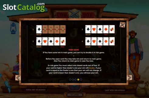 Скрин6. Cowboy (Smartsoft Gaming) слот