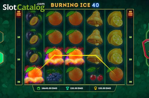 Скрин4. Burning Ice 40 слот