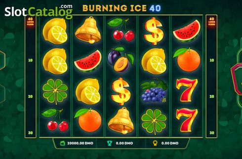 Скрин2. Burning Ice 40 слот