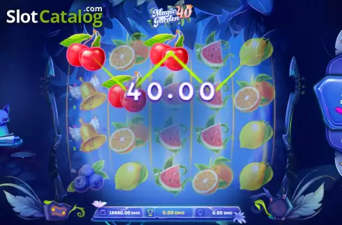 Скрин3. Magic Garden 40 слот