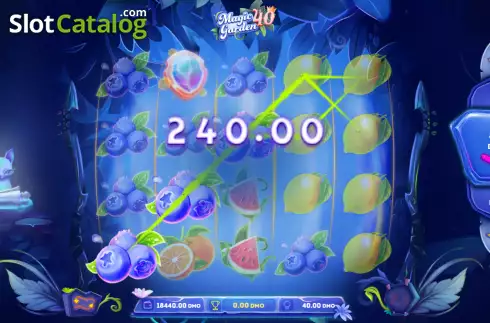 Скрин4. Magic Garden 40 слот