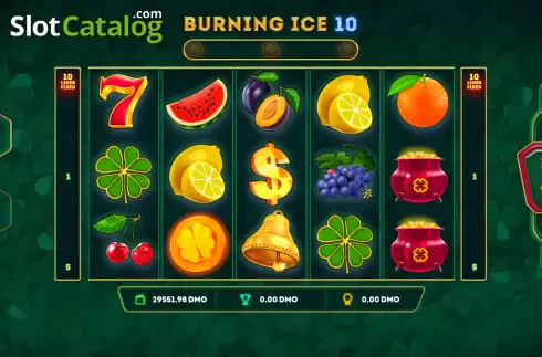 Скрин2. Burning Ice 10 слот