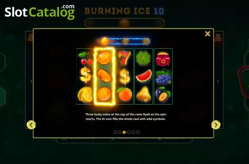 Скрин5. Burning Ice 10 слот