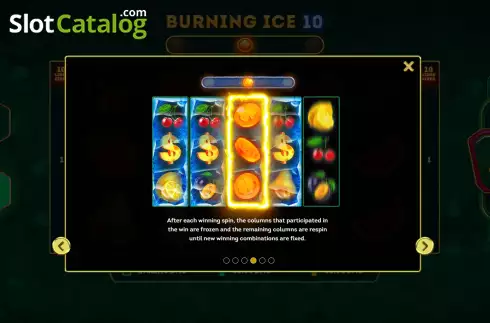 Скрин6. Burning Ice 10 слот