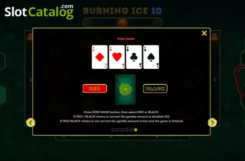 Скрин7. Burning Ice 10 слот