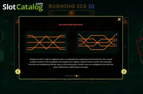 Скрин9. Burning Ice 10 слот