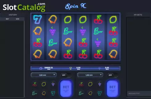 Скрин2. SpinX слот