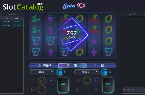 Скрин3. SpinX слот