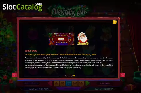 Скрин7. Christmas Eve (Smartsoft Gaming) слот