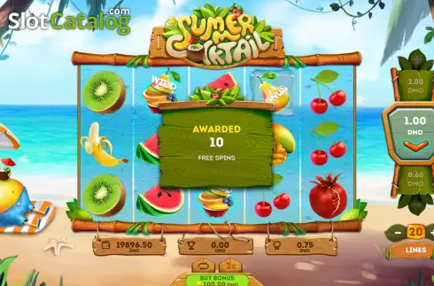 Скрин6. Summer Cocktail слот
