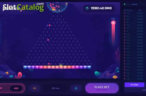 Скрин3. Plinko X слот