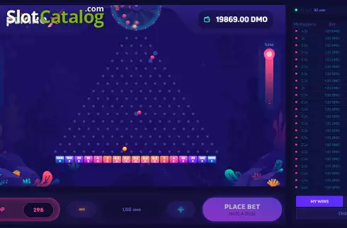 Скрин4. Plinko X слот