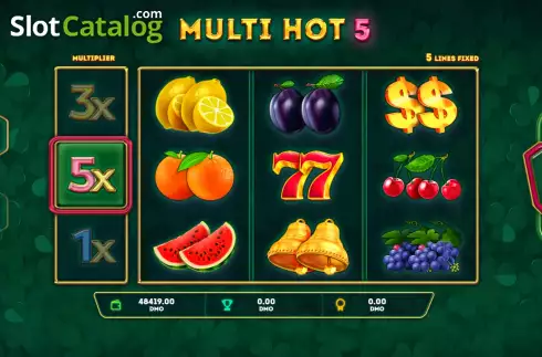 Скрин2. Multi Hot 5 слот