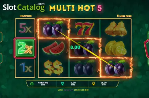 Скрин4. Multi Hot 5 слот