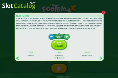 Скрин8. Football X слот