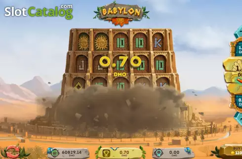 Скрин3. Babylon слот