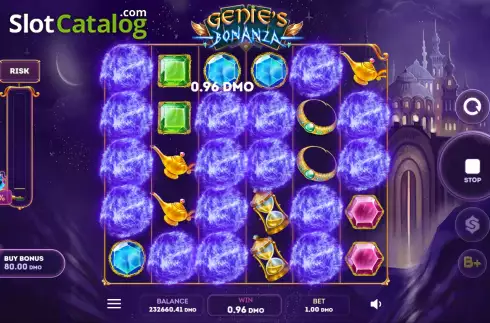 Скрин4. Genie's Bonanza слот