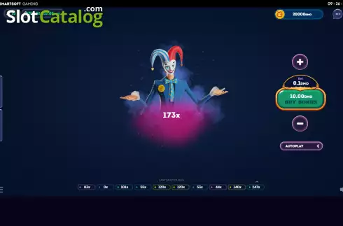 Скрин4. Joker's 4 Bonuses слот