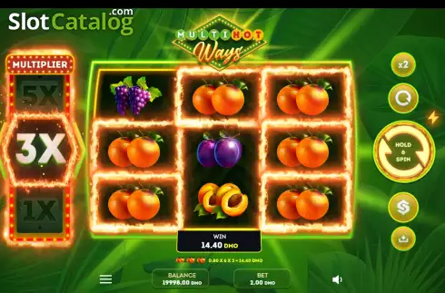 Скрин3. Multi Hot Ways слот