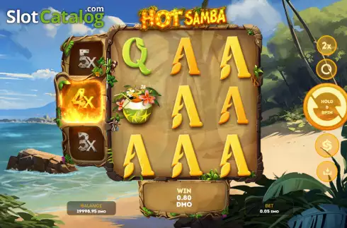 Скрин3. Hot Samba слот