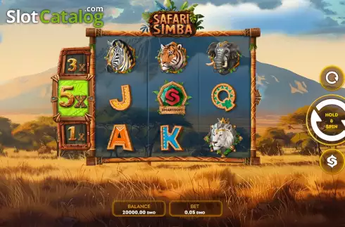 Скрин2. Safari Simba слот
