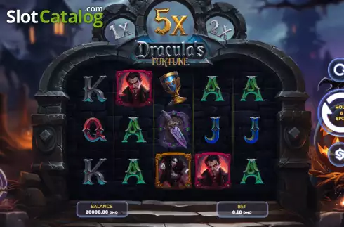 Скрин2. Dracula's Fortune слот