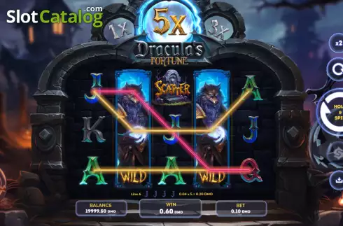 Скрин3. Dracula's Fortune слот