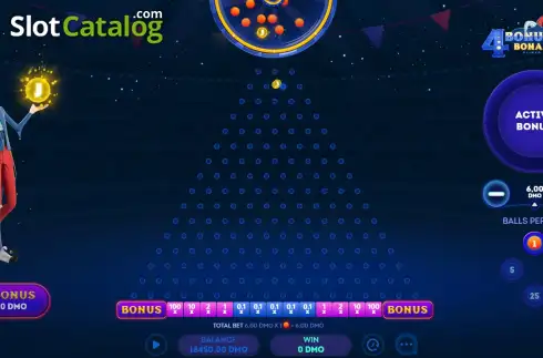 Скрин2. 4 Bonuses Bonanza - Plinko Spin слот