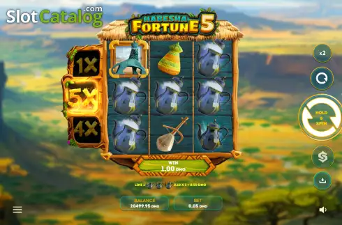 Скрин3. Habesha Fortune 5 слот