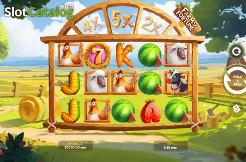 Скрин2. Farm's Fortune слот