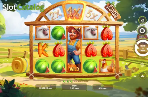 Скрин3. Farm's Fortune слот