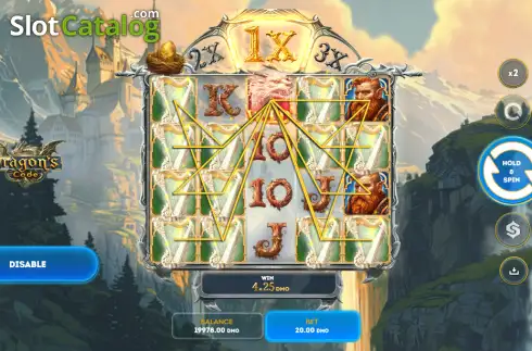 Скрин3. Dragon's Code слот