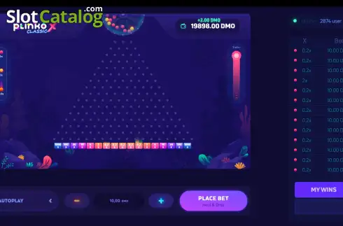 Скрин3. Plinko X Classic слот