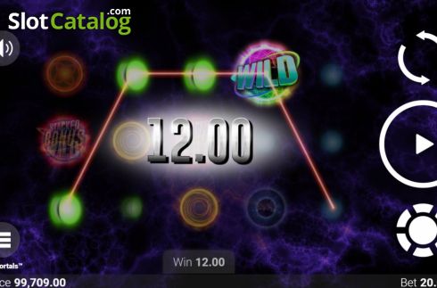 Скрин3. Stellar Portals слот