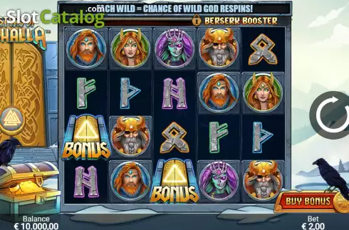 Скрин3. Masters Of Valhalla слот