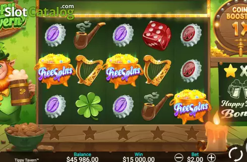 Скрин5. Tippy Tavern слот