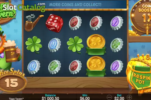 Скрин9. Tippy Tavern слот