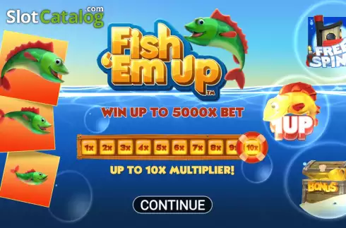 Скрин2. Fish ‘Em Up слот