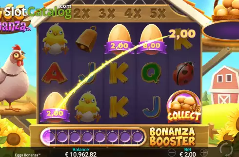 Скрин4. Eggs Bonanza слот
