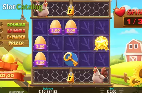 Скрин7. Eggs Bonanza слот