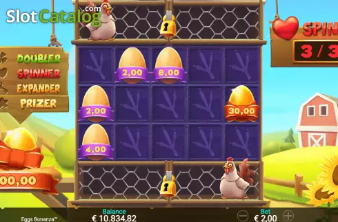 Скрин8. Eggs Bonanza слот