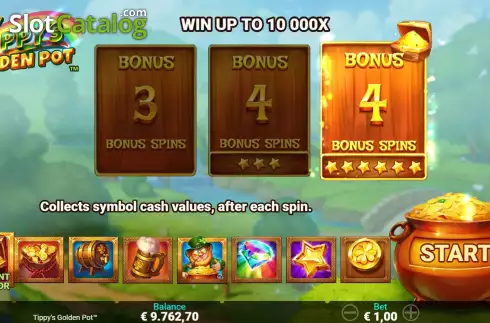 Скрин9. Tippy's Golden Pot слот