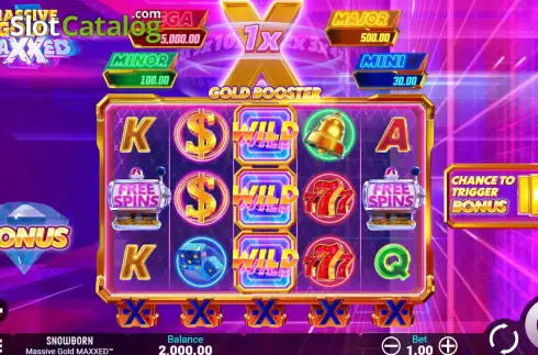 Скрин2. Massive Gold MAXXED слот