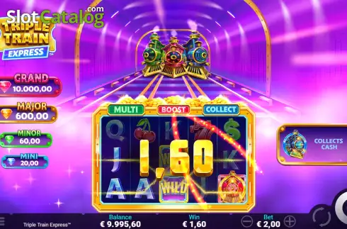 Скрин3. Triple Train Express слот