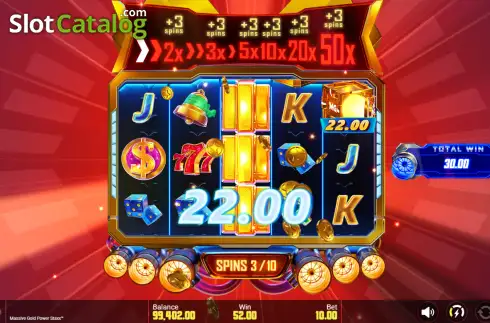 Скрин3. Massive Gold Power Staxx слот