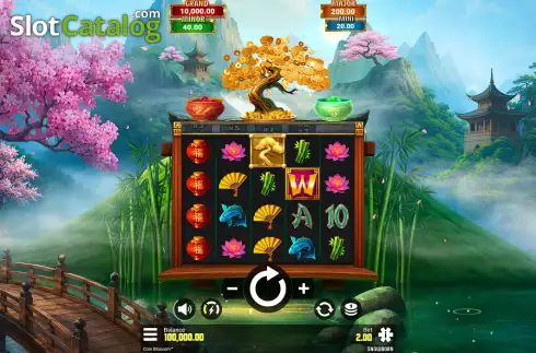 Скрин2. Coin Blossom слот