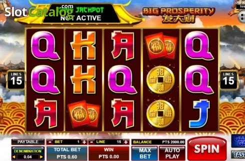 Скрин2. Big Prosperity слот